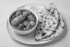 Kadai Chicken With Naan