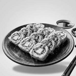 Crispy Tofu Katsu Uramaki