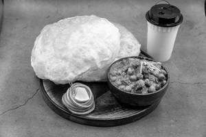 Chole Bhatoore With Chaas