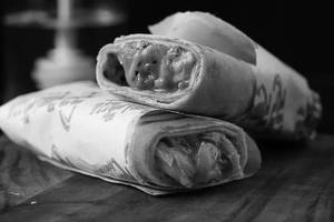 Paneer Achari Wrap
