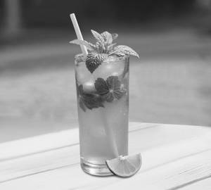 Mint lime soda