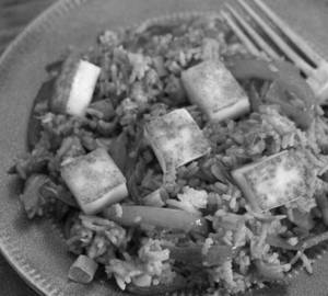 Paneer Chilli Rice