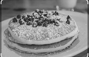 Chocolate Chips Pan Cake