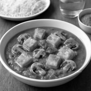 Paneer mushroom masala