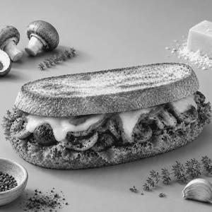 Mushrooms & Cheese Melt