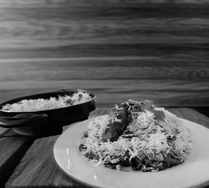 Handi Mutton Biryani - Half