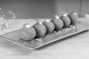 Edamame Theccha Arancini
