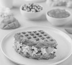 Mango Delight Waffle