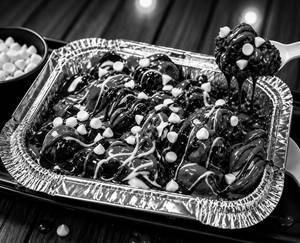 Egless Double Chocolate Brownie Tray