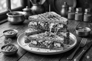 Paneer Tikka Sandwich
