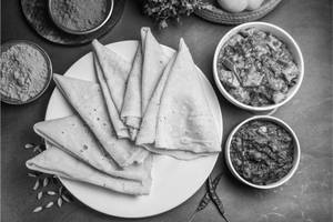 Paneer Kadhai With Rumali Roti Combo