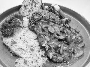 Chicken Steak Mushroom Sauce