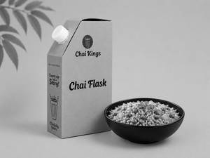 Chai Flask (500ml) & Classic Poha
