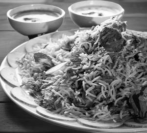 Handi Chicken Biryani - Half