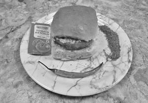 Chilli Garlic Vada Pav [1 Piece]