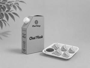 Mini Chai Flask & Chicken Momo