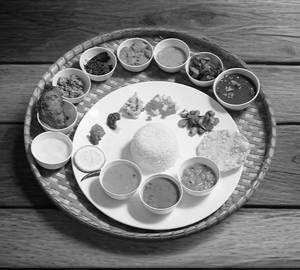 Assamese Duck Thali