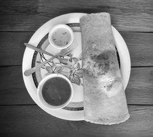 Ghee masala dosa