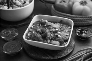 Schezwan Garlic Chicken