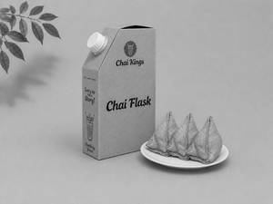Chai Flask (500ml) & 3 Samosa