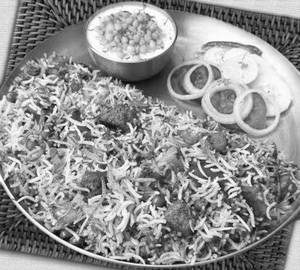 Veg Soya Biryani Half