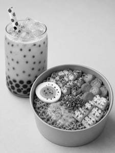 Noodles + Fruit Tea