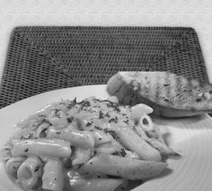 Spaghetti Alfredo Vegetable 