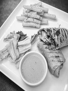 Mushroom Ragout Wrap