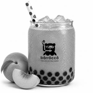 Peach Bubble Tea