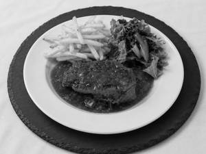 Pepper Steak And Fries