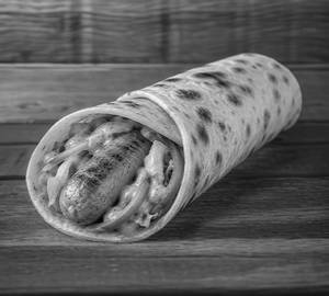 Single Chicken Sausage With Double Egg Roll
