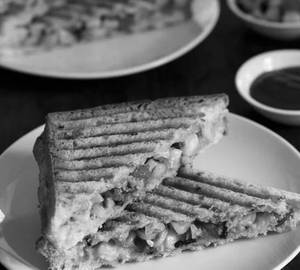 Corn Cheese Grilled Sandwich