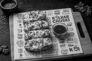 Chatpati Chicken Garlic Bread