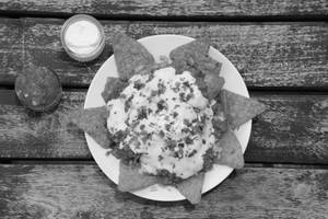 Mexican Loaded Cheese Nachos