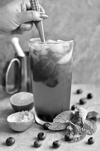 Blueberry Mojito