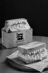Ham Egg Drop Sandwich