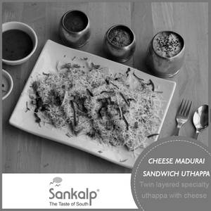 Cheese Madurai Sandwich Uthappa