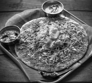 Open butter masala dosa