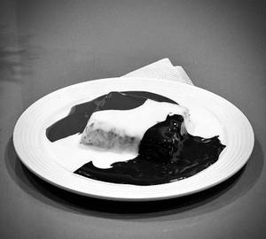 Triple chocolate brownie must try'