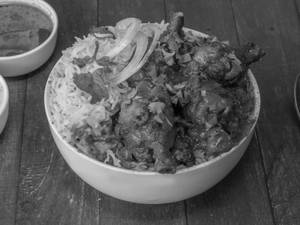 Chicken Lollipop Hyderabadi Biryani