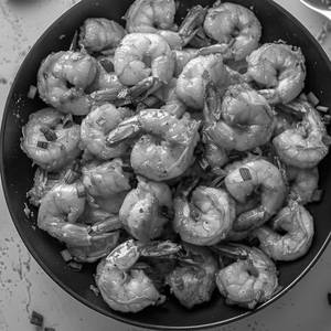 Dragon Prawns : Dry