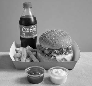 Prawns Burger Combo 1