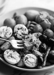 French Poisson Fish Salad