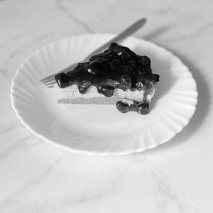 Blueberry Vegan Baked Gluten Free Cheesecake