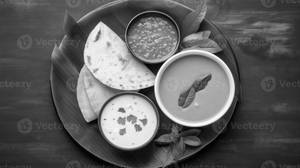 Chappathi sambar
