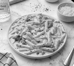 White Sauce vegetable Panne Pasta