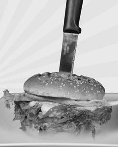 American Bbq Crack Chicken Burger