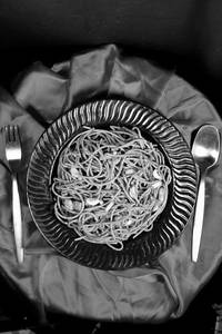 Butter Garlic Veg Spaghetti