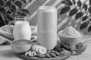 Dry Fruits Smoothie Meal