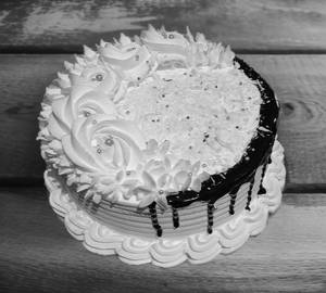 Choco vanilla cake